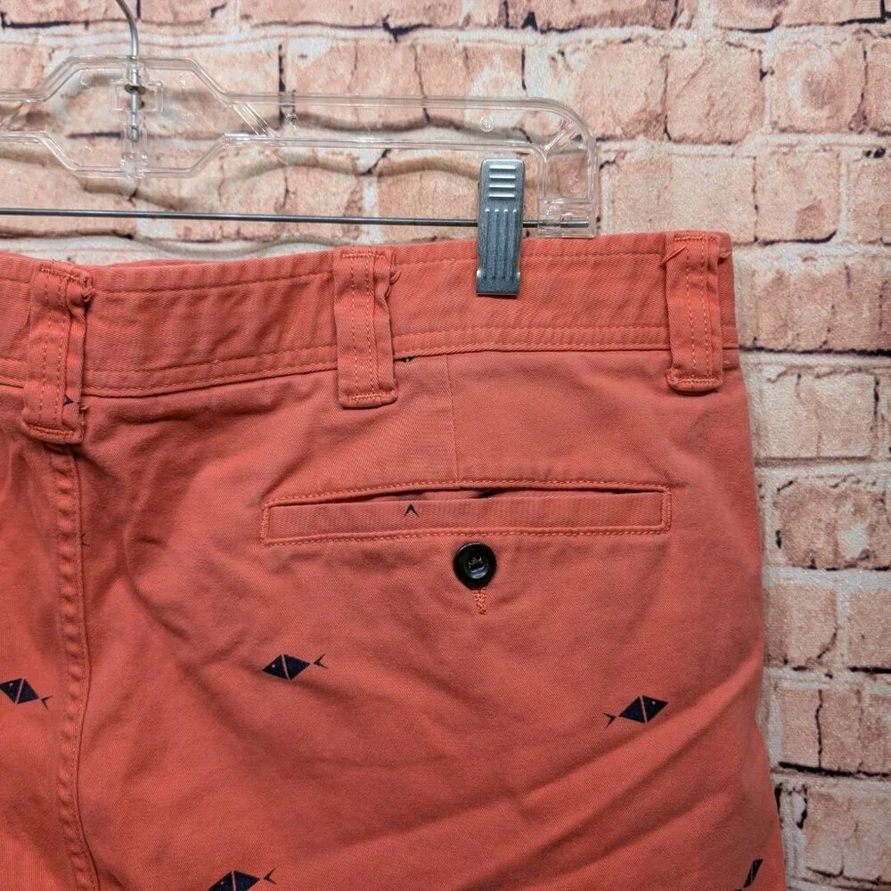 St. John's Bay Shorts Comfort Stretch SALMON Size 36